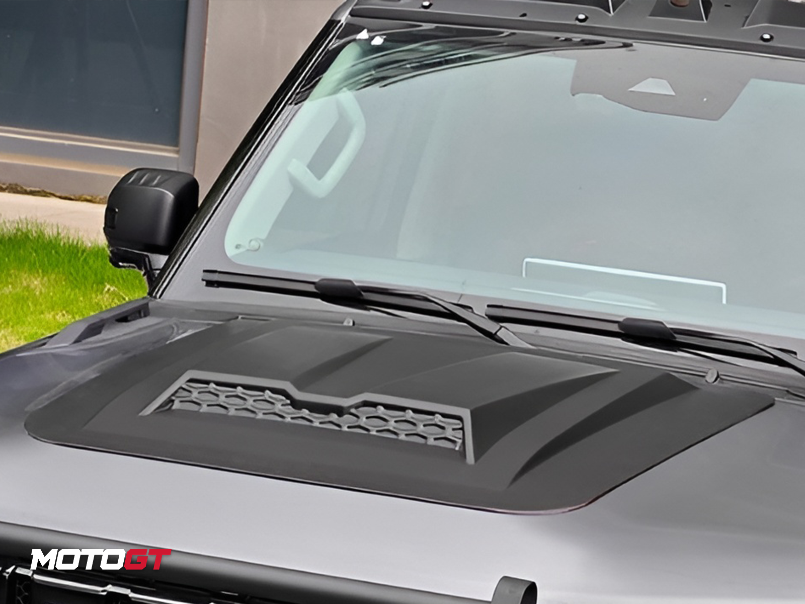 JETOUR T2 MATT BLACK HOOD VENT